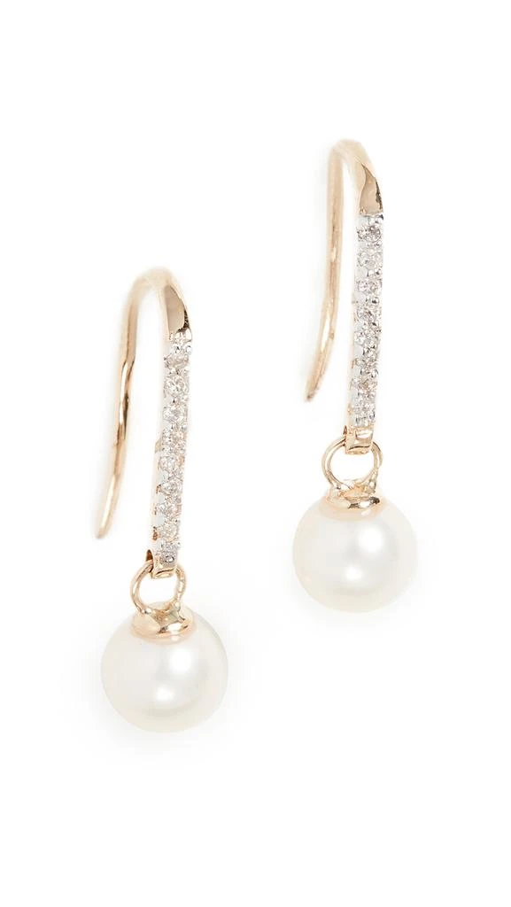 MATEO Single Pearl Drop Earrings 5