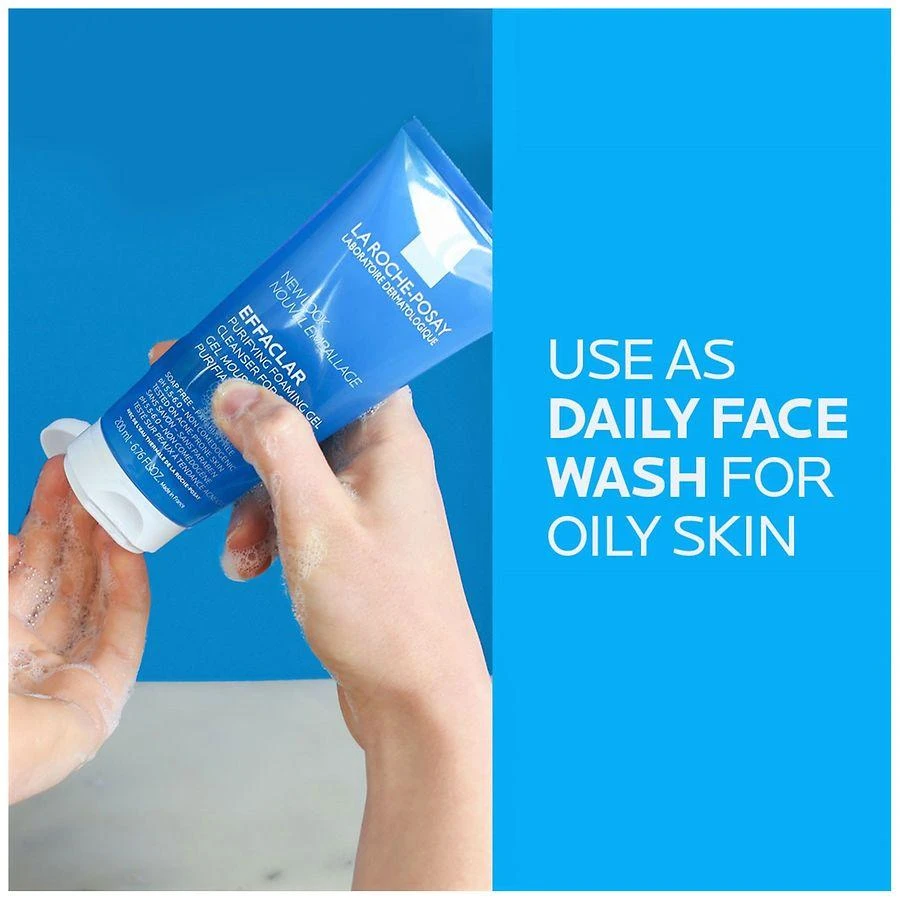 La Roche Posay Effaclar Purifying Foaming Gel Face Wash for Oily Skin 4