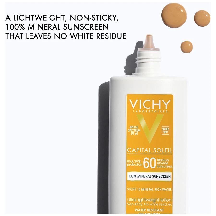 Vichy Capital Soleil Tinted Mineral Face Sunscreen with Titanium Dioxide and SPF 60 4