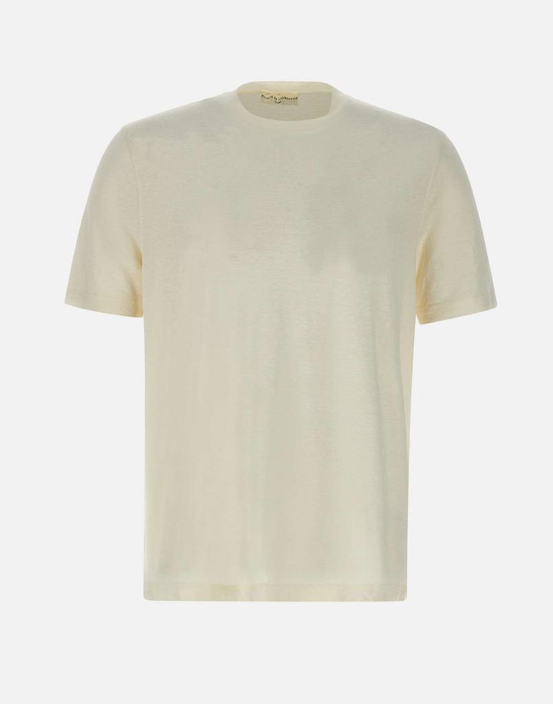 FILIPPO DE LAURENTIIS Linen stretch t-shirt