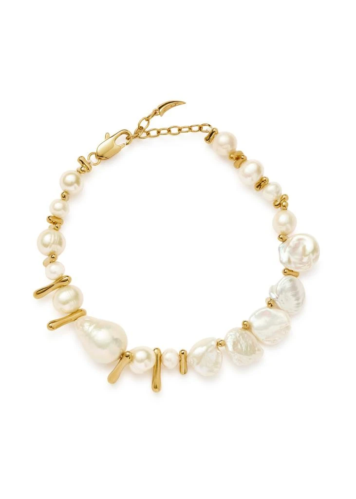 Missoma Mixed Pearl Statement beaded bracelet 1