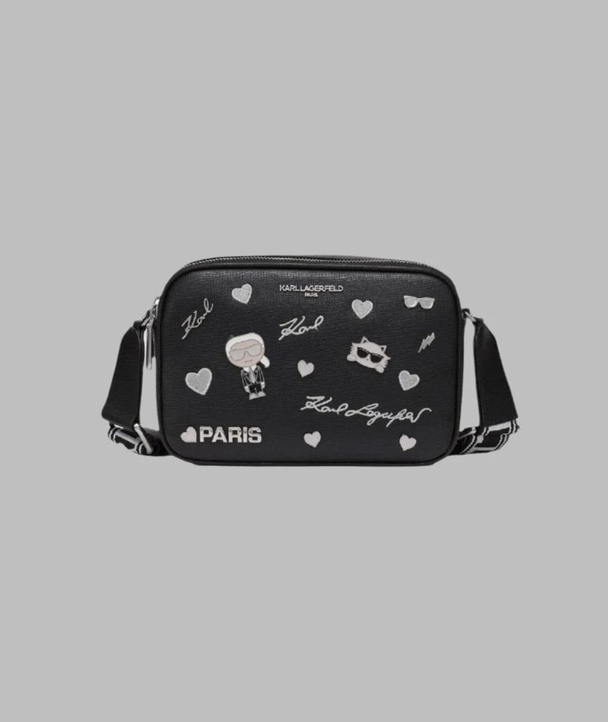 Karl Lagerfeld Paris MAYBELLE CROSSBODY WITH PINS 1