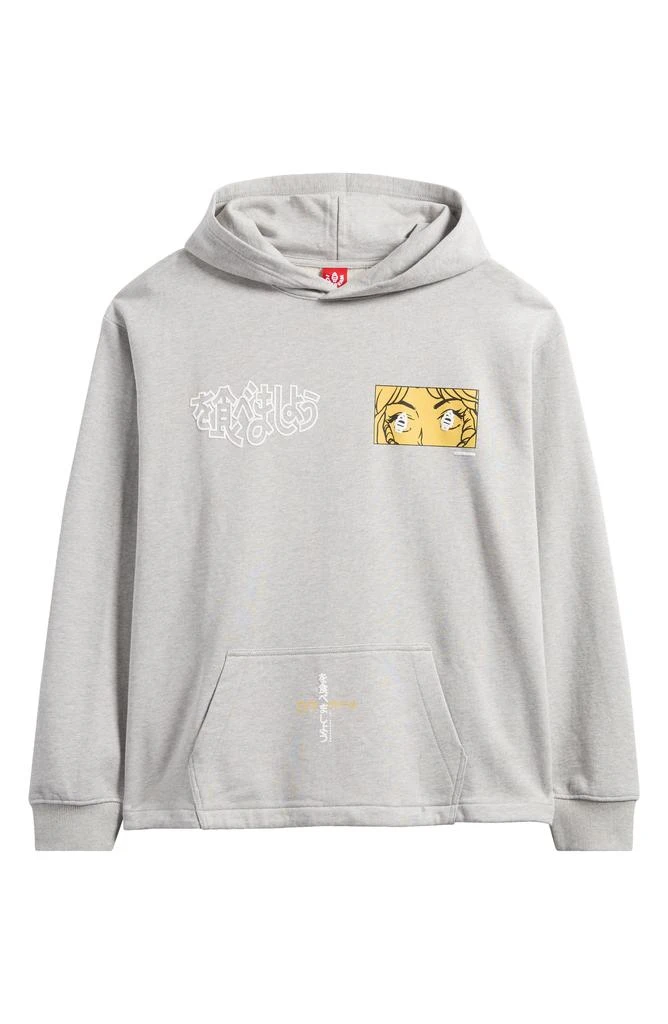 Icecream These Eyes Crop Pullover Hoodie 5