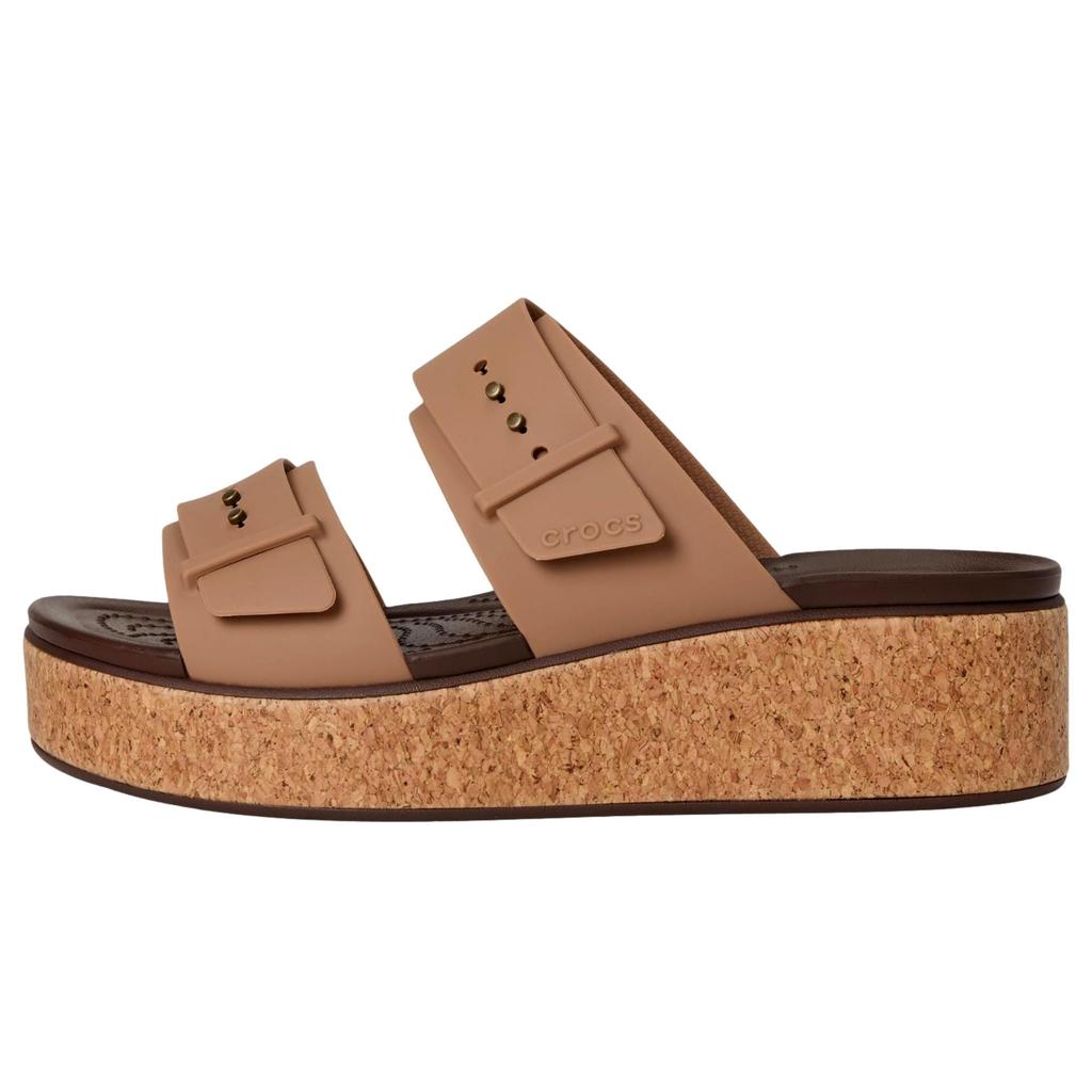 coppi☺︎　0922 Shop Brooklyn Cork Buckle Sandals Milk Chocolate 211252-2JJ