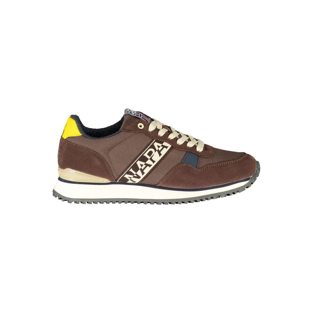 NAPAPIJRI Chic Lace-up Sneakers with Contrast Men's Detail