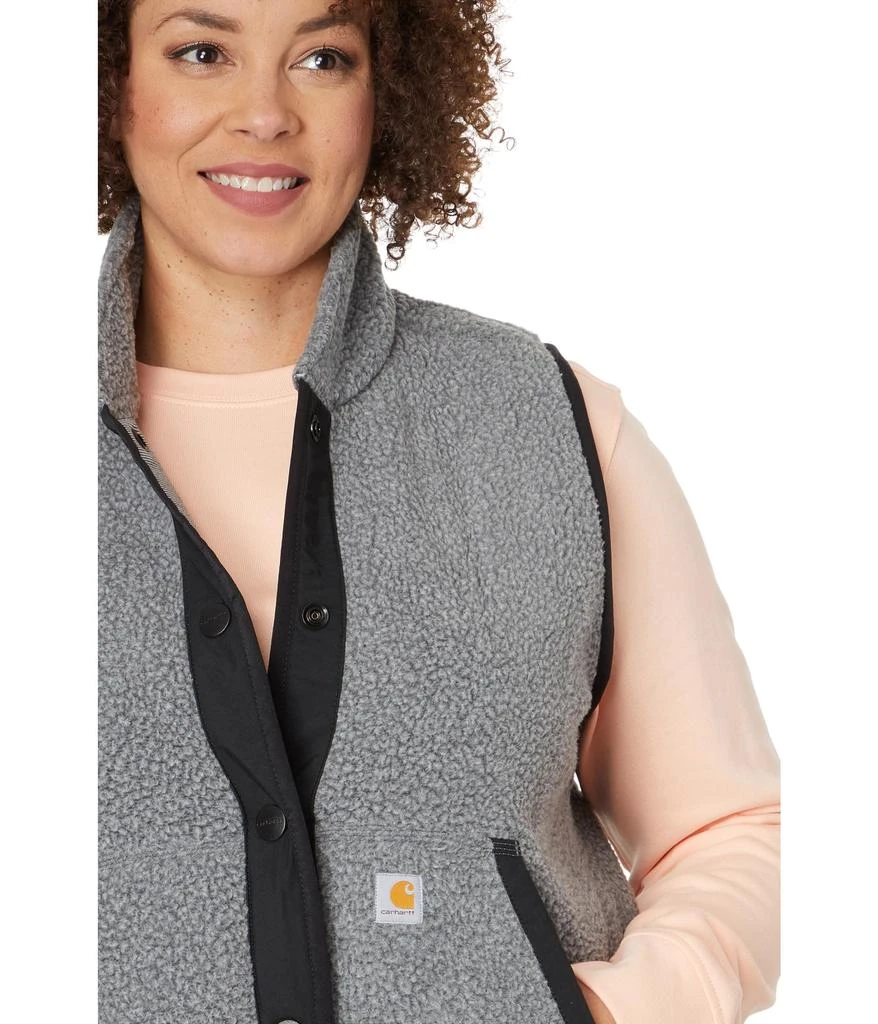 Carhartt Fleece Button Front Vest 3