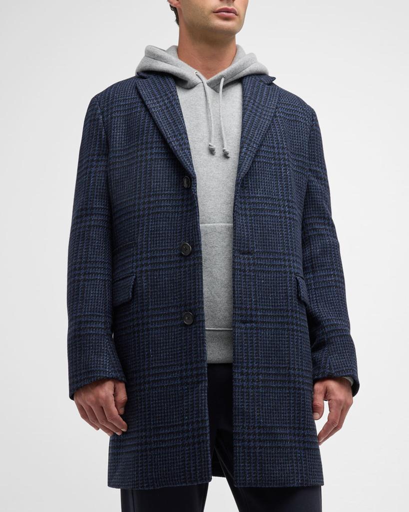 Cardinal of Canada Men's Sherwood Plaid Topcoat