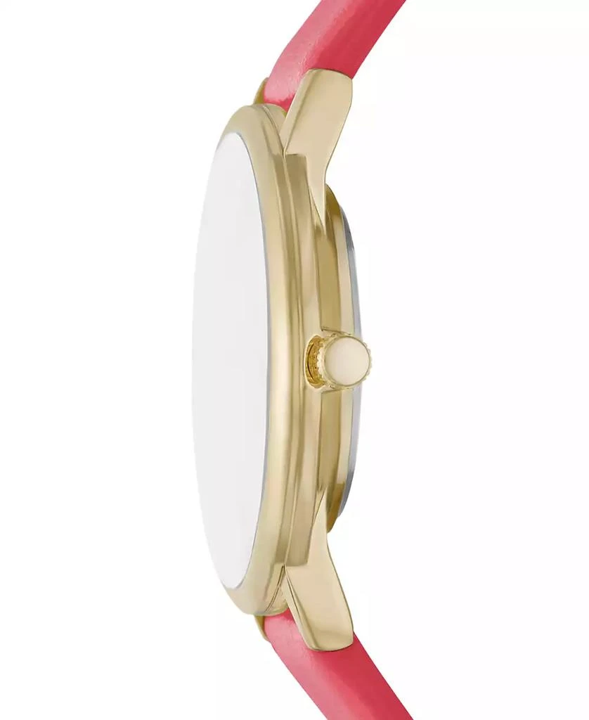 Folio Women's Three Hand Gold-Tone 32mm Watch and Bracelet Gift Set, 6 Pieces 2