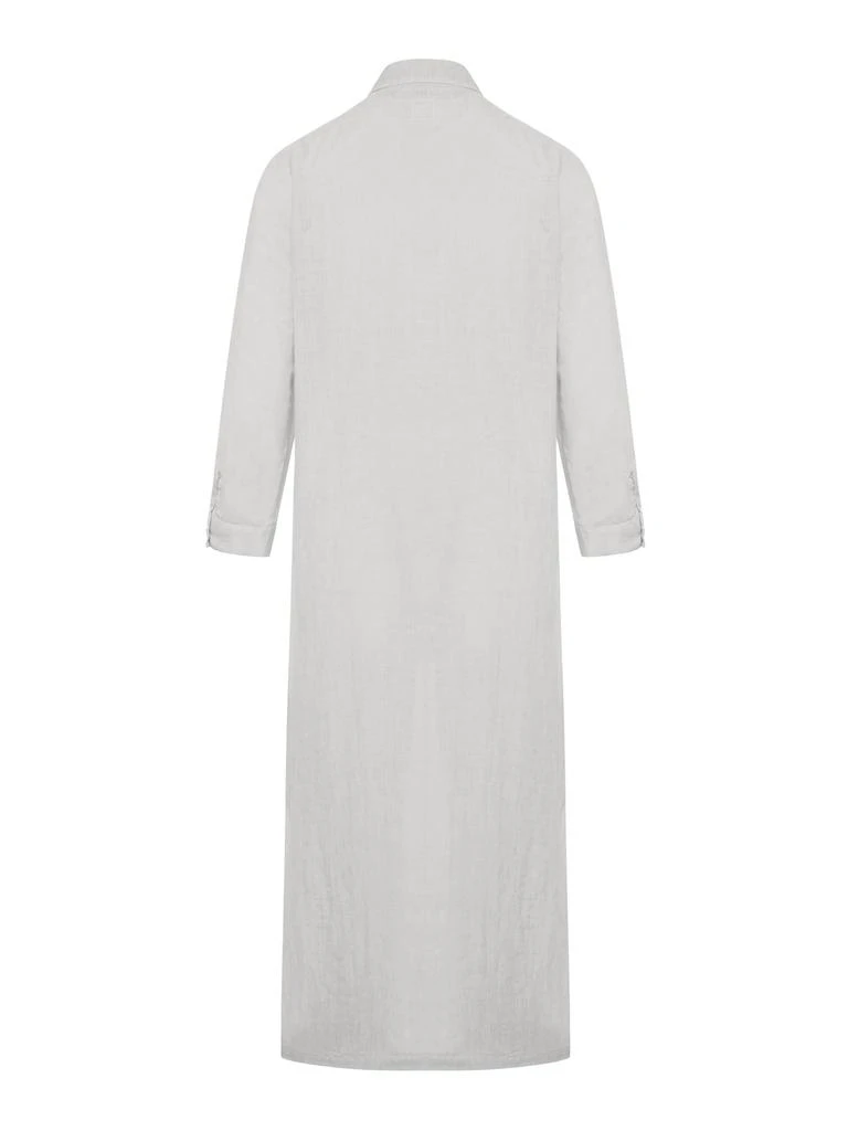 LONG LINEN CHEMISIER DRESS  On Sale Now with Up to 50% Off | Discover  Exclusive Deals & Savings at BeyondStyle  Authentic 120% Lino 120% lino |clothing|women|female|woman|dress with Limited-Time Discounts, Free  Shipping,