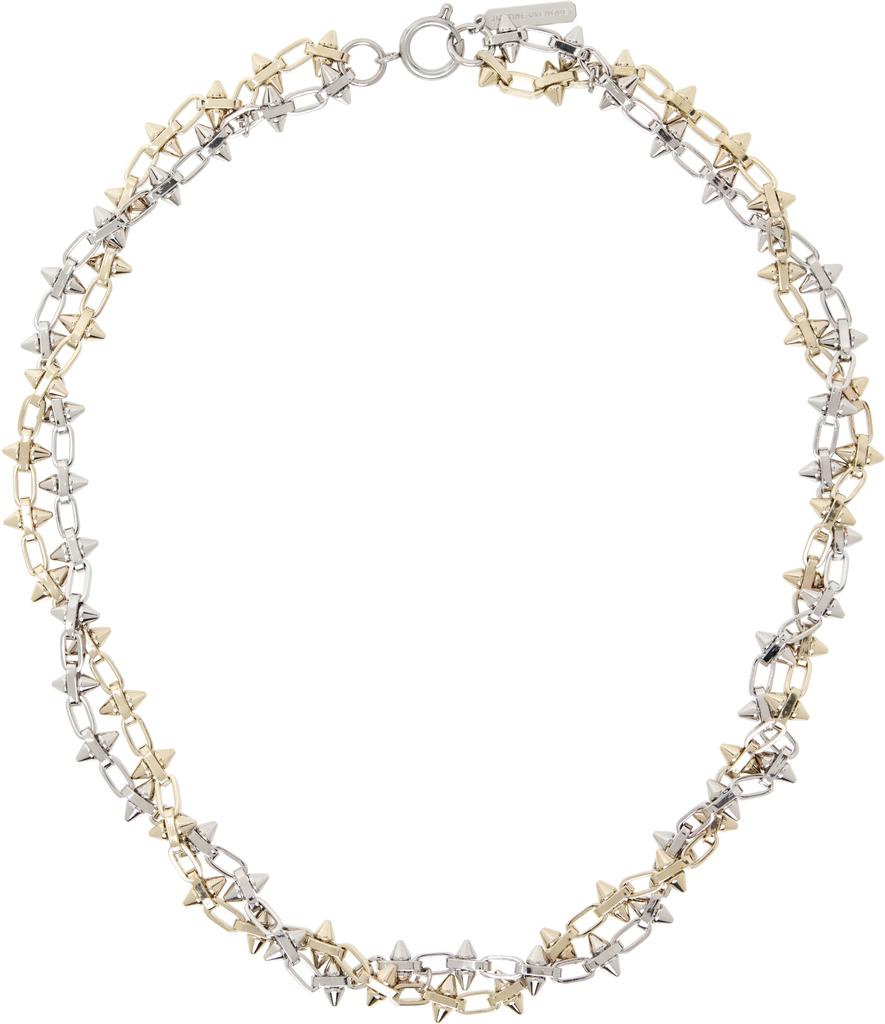 Justine Clenquet Gold & Silver Nomi Necklace