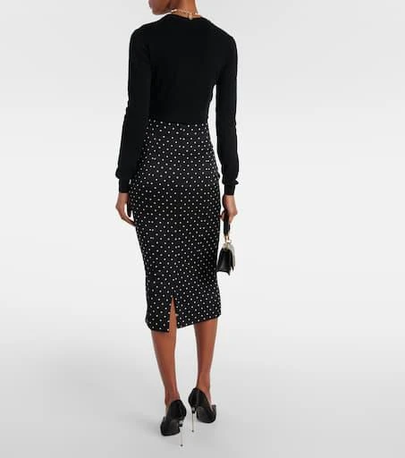 Dolce
Gabbana Cropped virgin wool cardigan 3