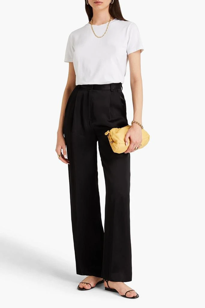 Loulou Studio Ross satin wide-leg pants 2