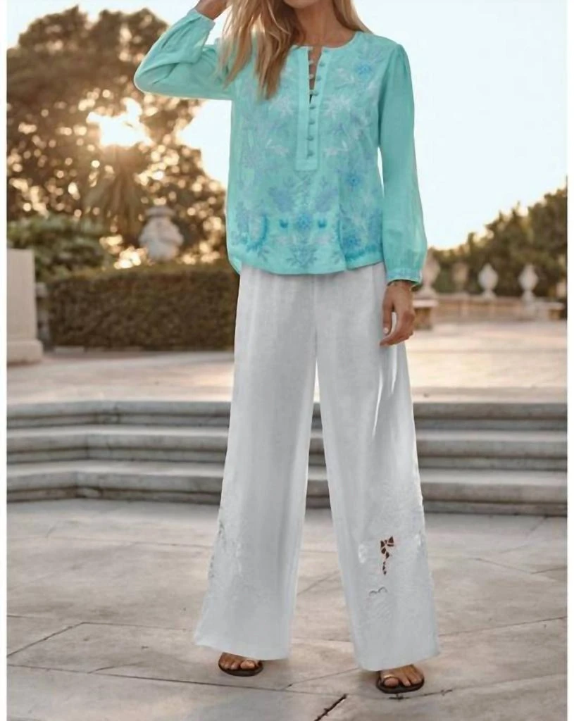 Johnny Was Johnny Was - FIELD HENLEY BLOUSE YOHANA 5