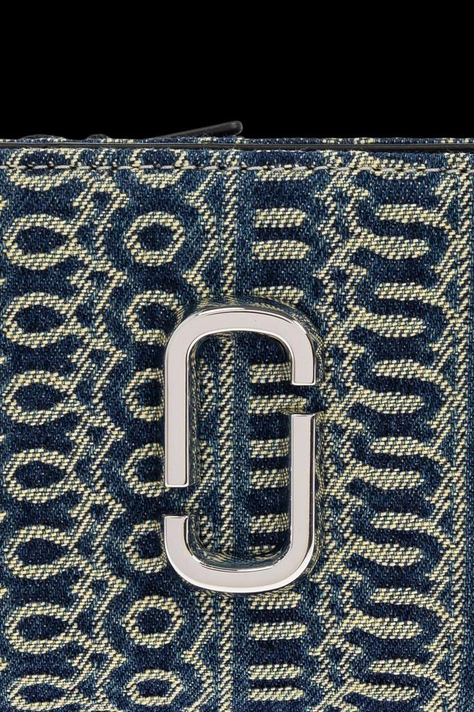 Marc Jacobs Marc Jacobs The Monogram Denim J Marc Mini Compact Wallet 5