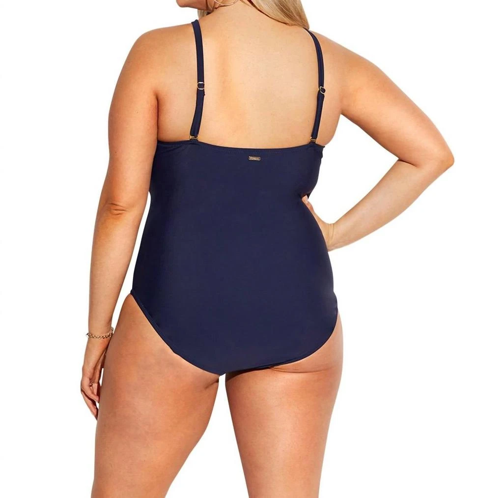 RAISINS Curve Ola Lace High Neck One Piece Swimsuit - Plus 2
