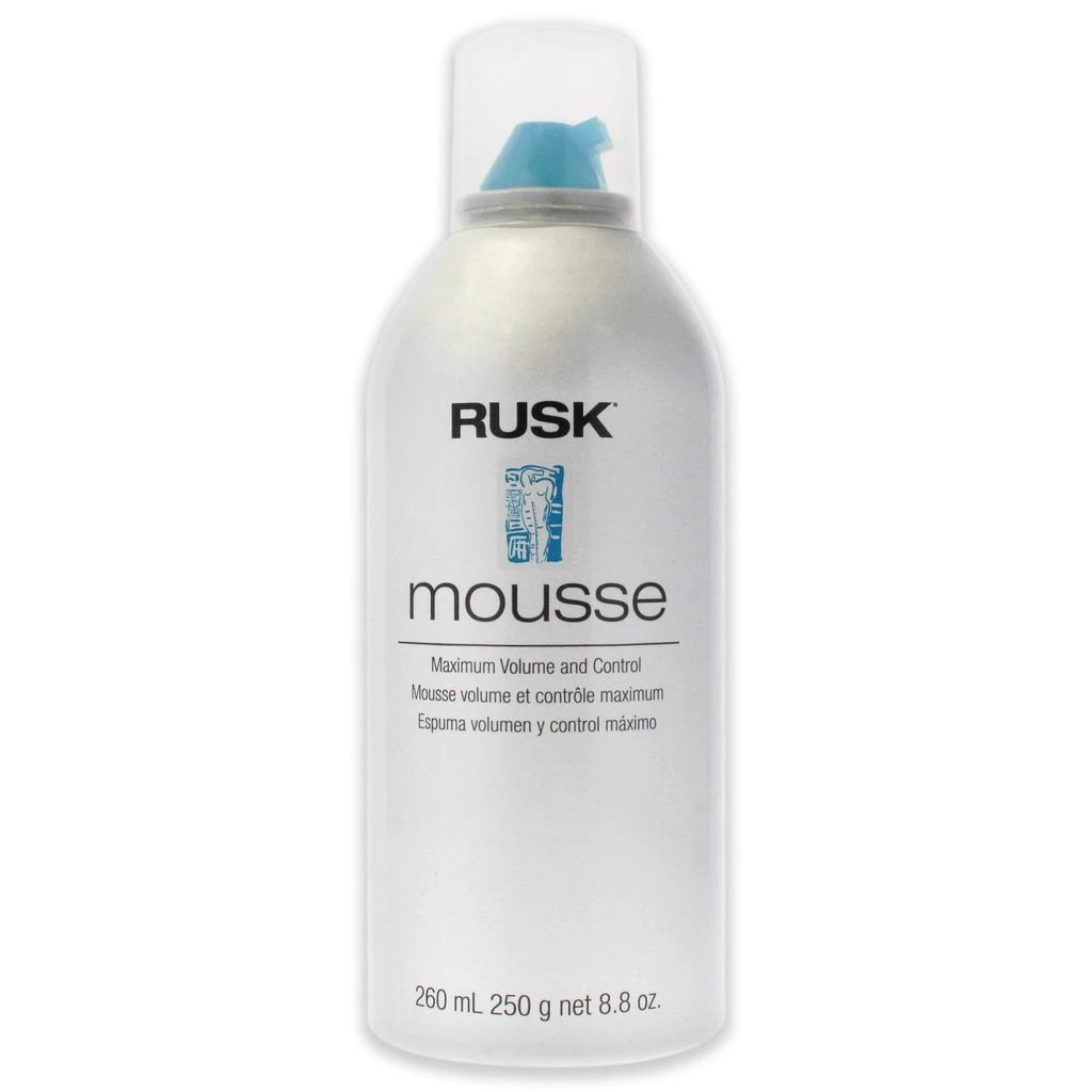 Rusk Maximum Volume and Control Mousse by  for Unisex - 8.8 oz Mousse 1