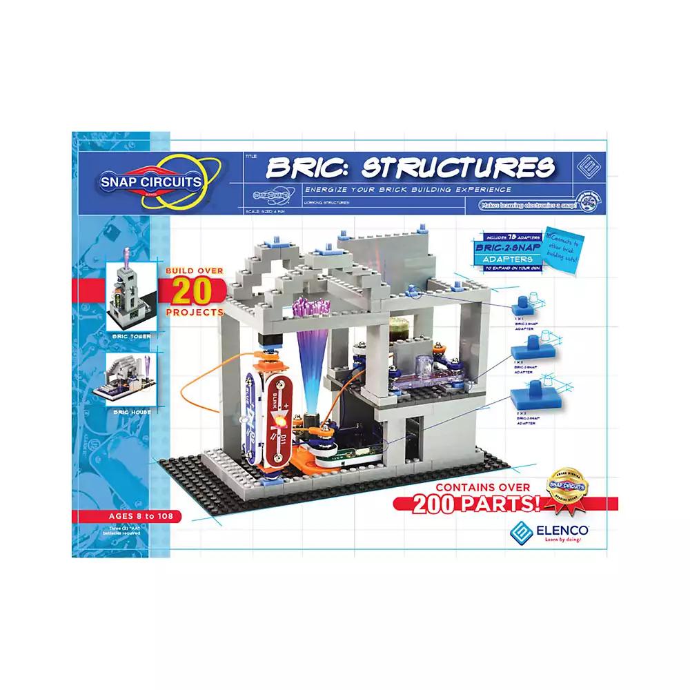 Elenco Snap Circuits Bric Structures Building Set