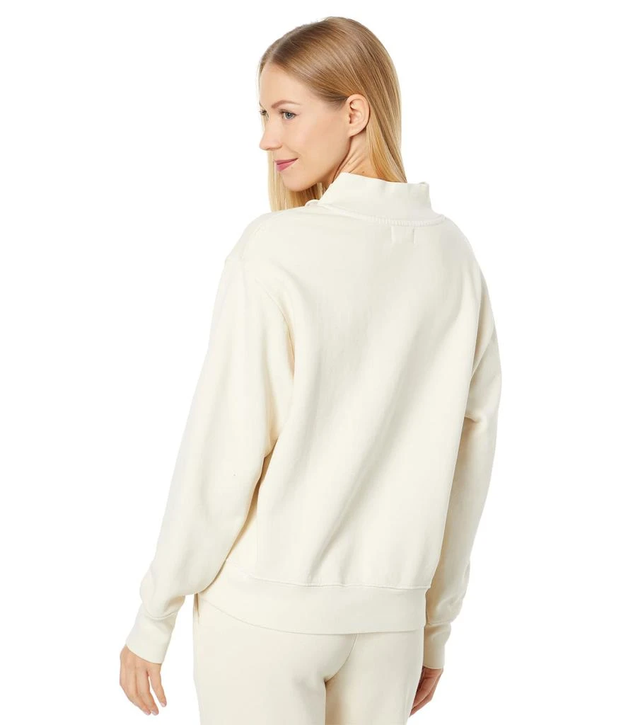 Sundry Button Neck Sweatshirt 2