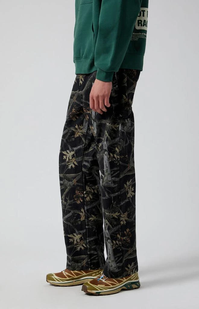 PacSun Tree Camo Baggy Carpenter Jeans 3