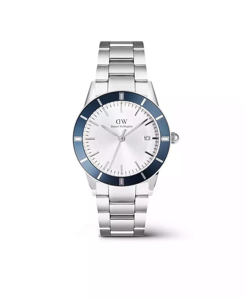 Daniel Wellington Men's Analog Silver Tone Stainless-Steel Watch, 40mm 1