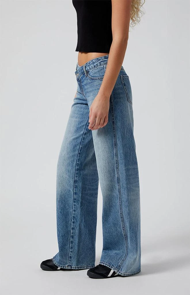 PacSun Casey Asymmetrical Low Rise Baggy Jeans 3