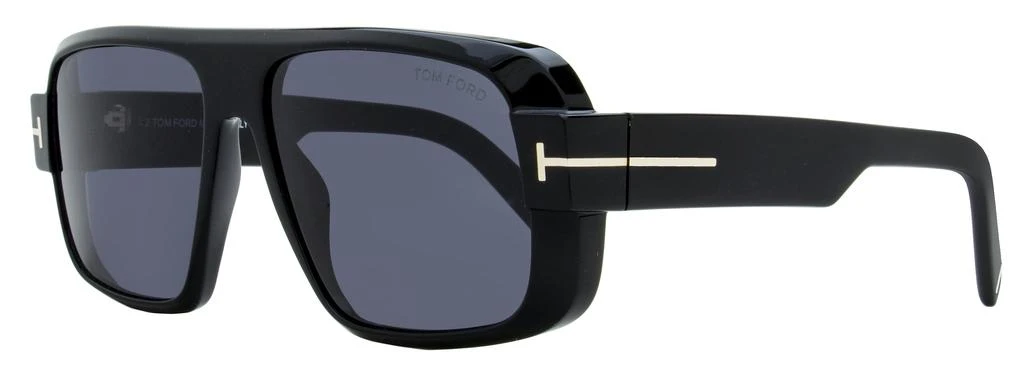 Tom Ford Men's Turner Sunglasses TF1101 01A Black 58mm 1