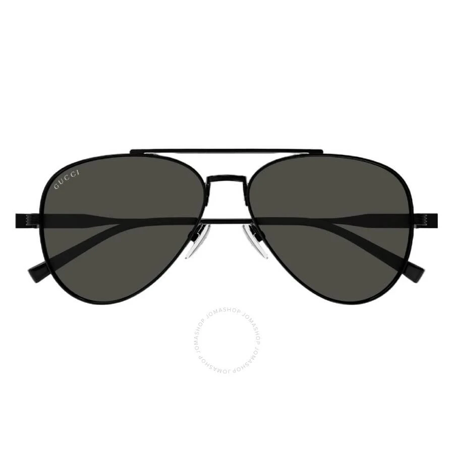 Gucci Grey Pilot Men's Sunglasses GG1874S 001 57 1