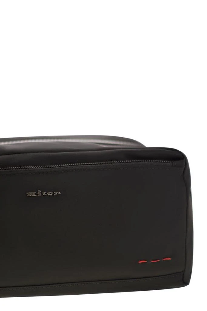 Kiton Kiton Beauty Case In Nylon 5