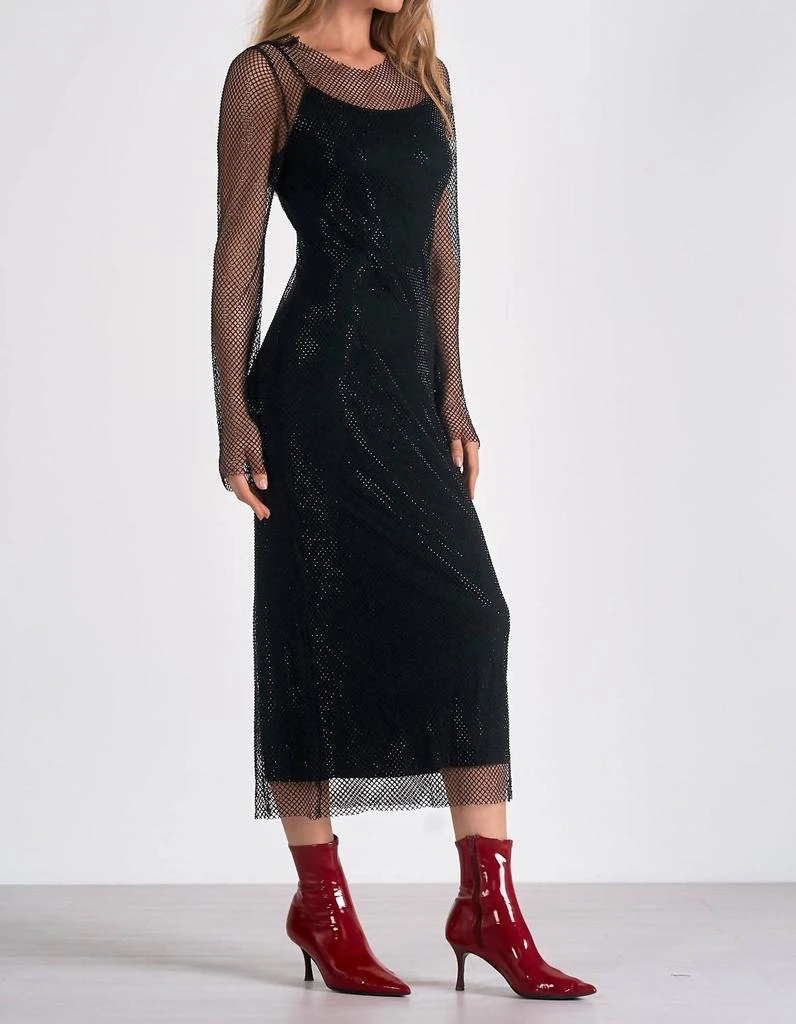 Elan Elan - Raven Midi Dress 2