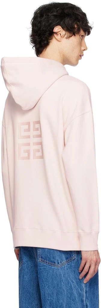 Givenchy Pink Embroidered Hoodie 3
