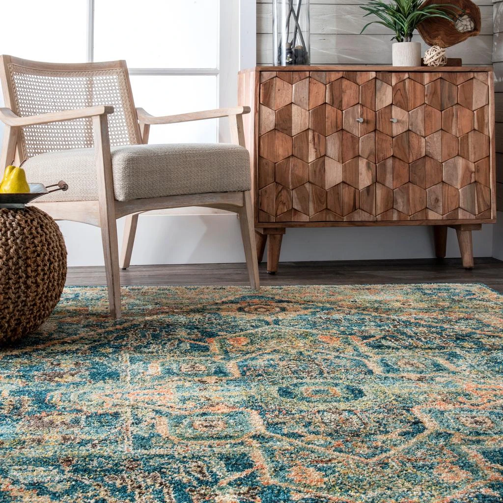 nuLOOM Tabetha Tribal Medallion Area Rug 4