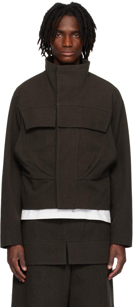 pet-tree-kor Brown Enignum Jacket