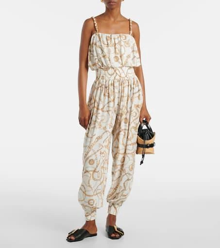 Balmain Chain printed jumpsuit 2