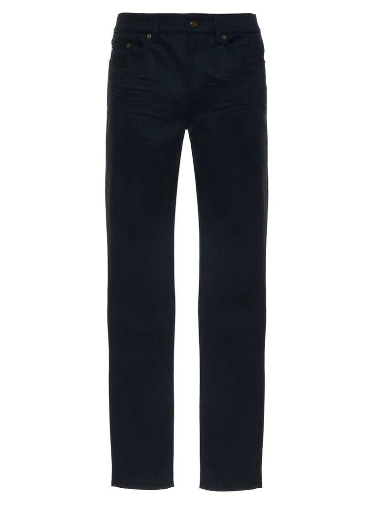 Saint Laurent Saint Laurent Button Detailed Skinny Jeans 1