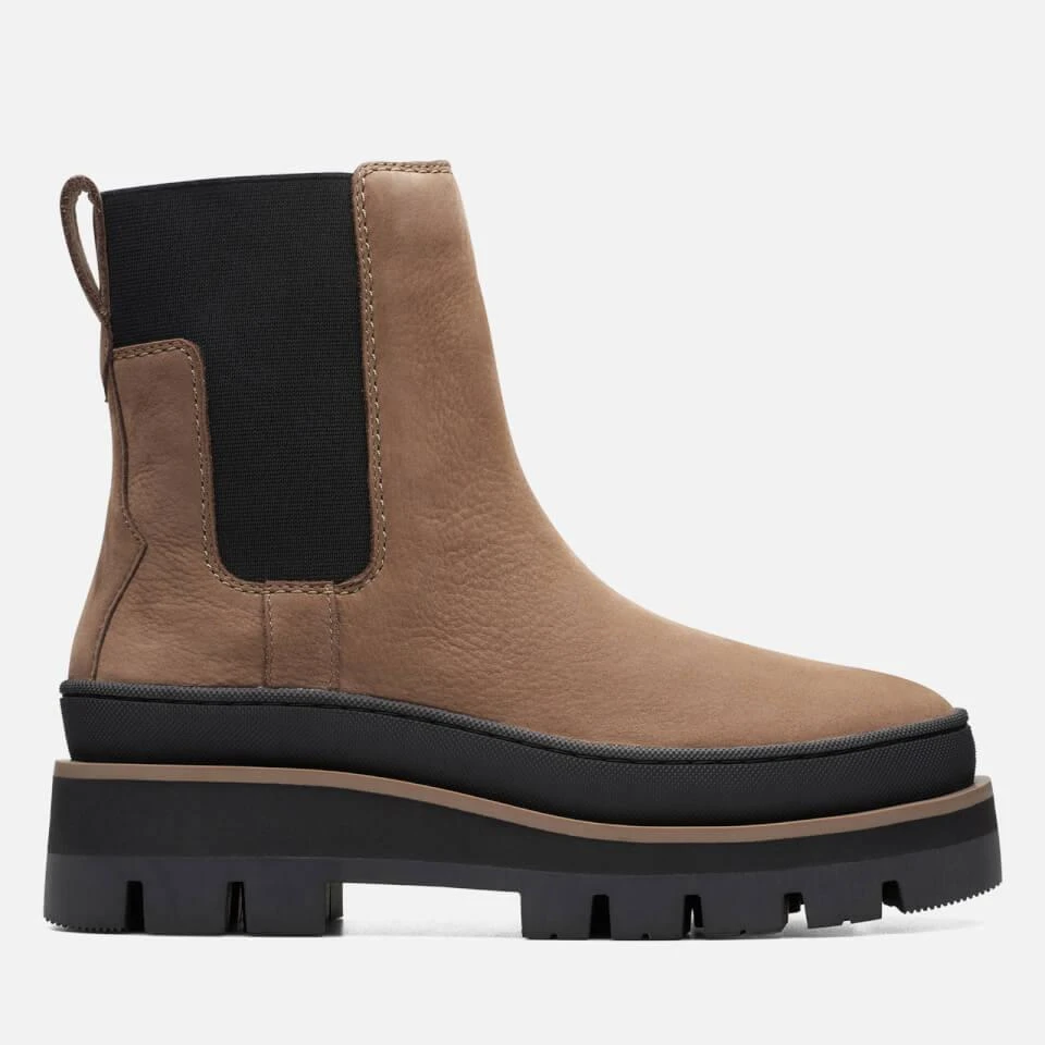 Clarks CLARKS ORIANNA2 TOP CHELSEA LEATHER BOOTS 1