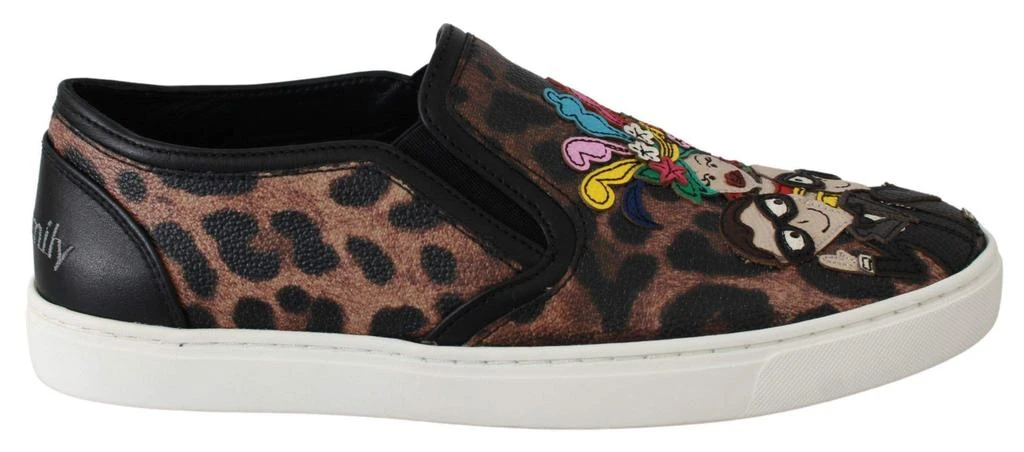 Dolce & Gabbana Dolce & Gabbana  Leather Leopard #dgfamily Loafers Shoes 1