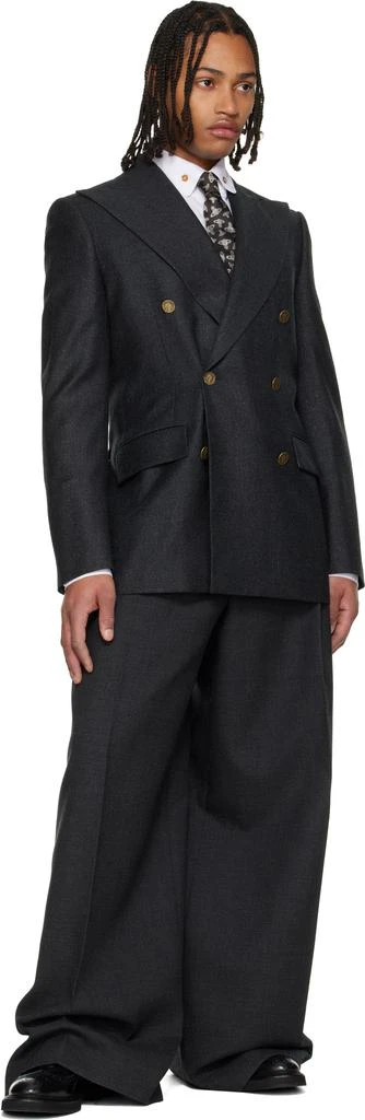 Vivienne Westwood Brown Silk Tie 3