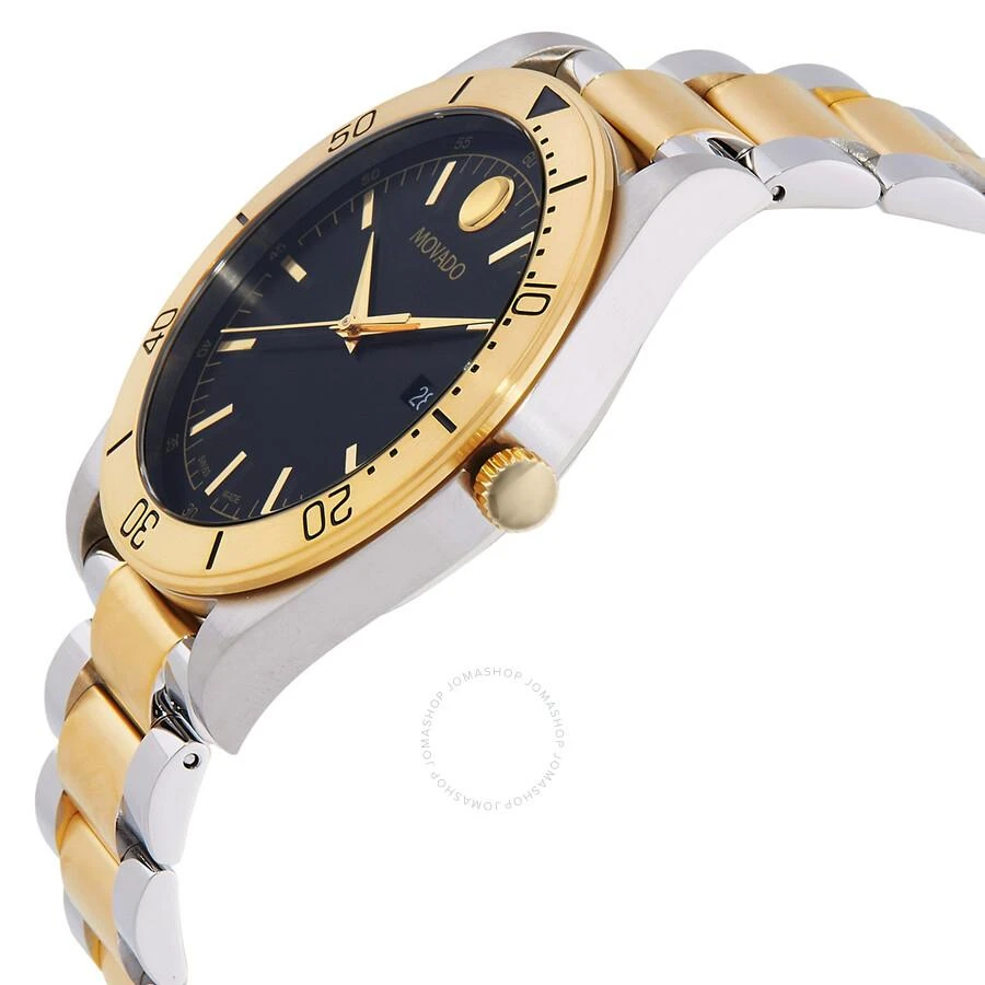 Shop Sport Quartz Black Dial Two-tone Men's Watch 607991 on Sale