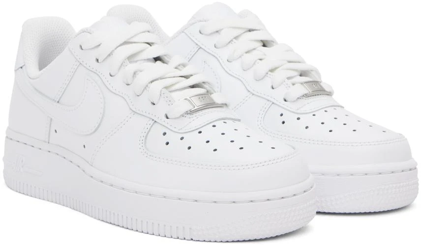 NIKE White Air Force 1 '07 Sneakers 4