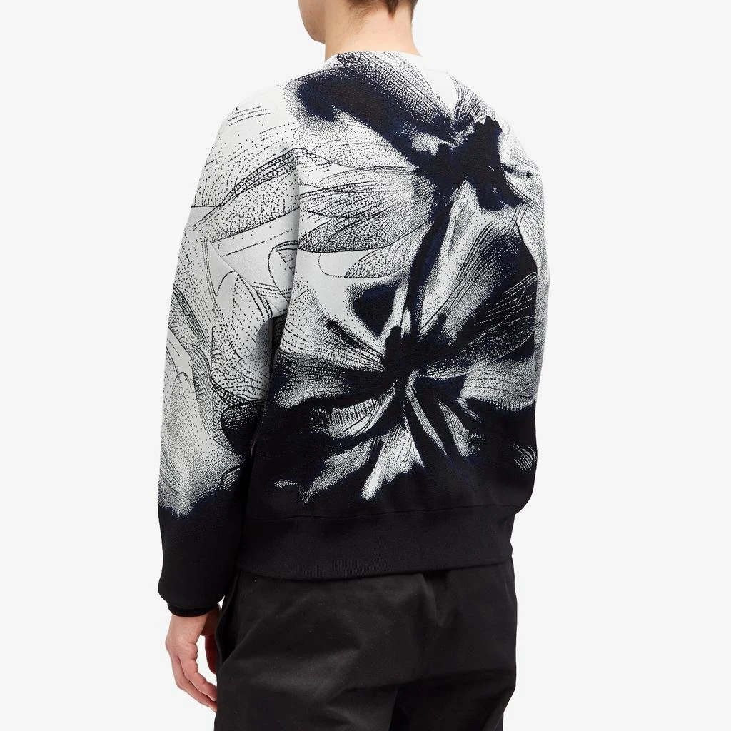 Alexander McQueen Alexander McQueen Jacquard Dragonfly Crew Neck Jumper 3