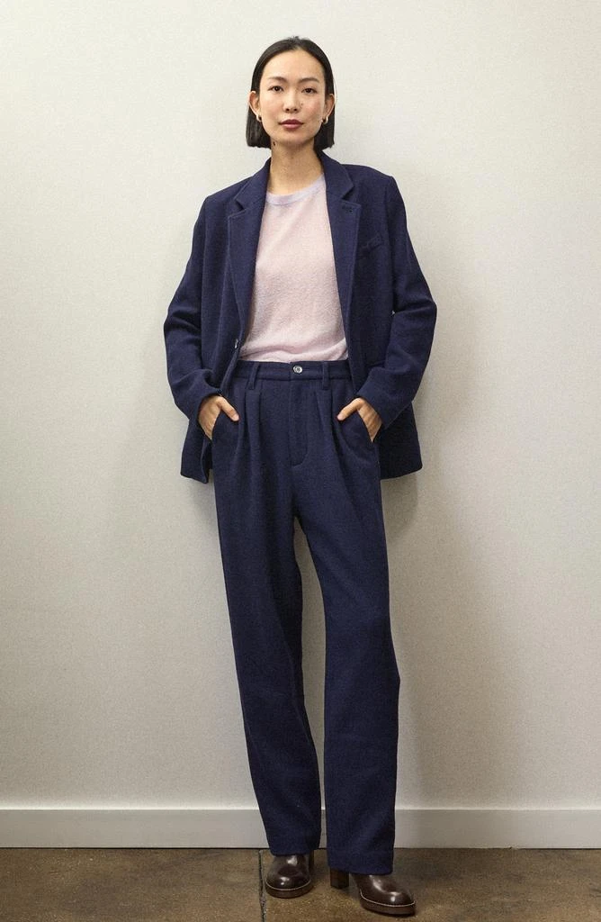 Alex Mill x Becky Malinsky Notch Lapel Wool Blazer 3