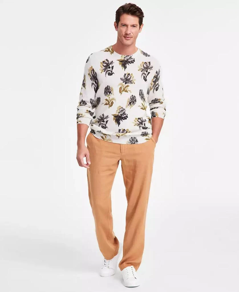 Club Room Men's Harrison Regular-Fit Floral Cashmere Sweater, Created for Macy's 2