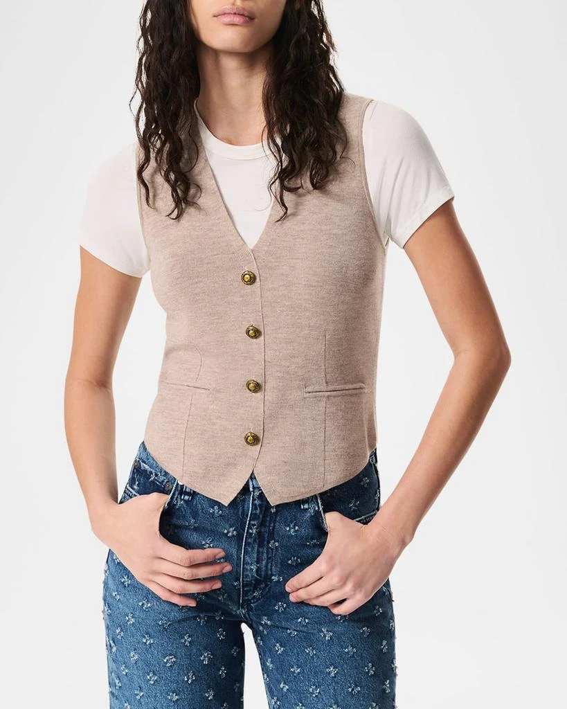 Rag 
Bone Ella Wool-Blend Vest 4