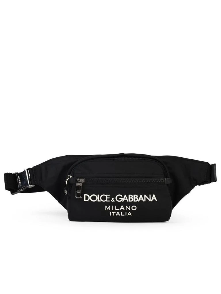 Dolce & Gabbana Dolce & Gabbana Small Black Nylon Fanny Pack 1