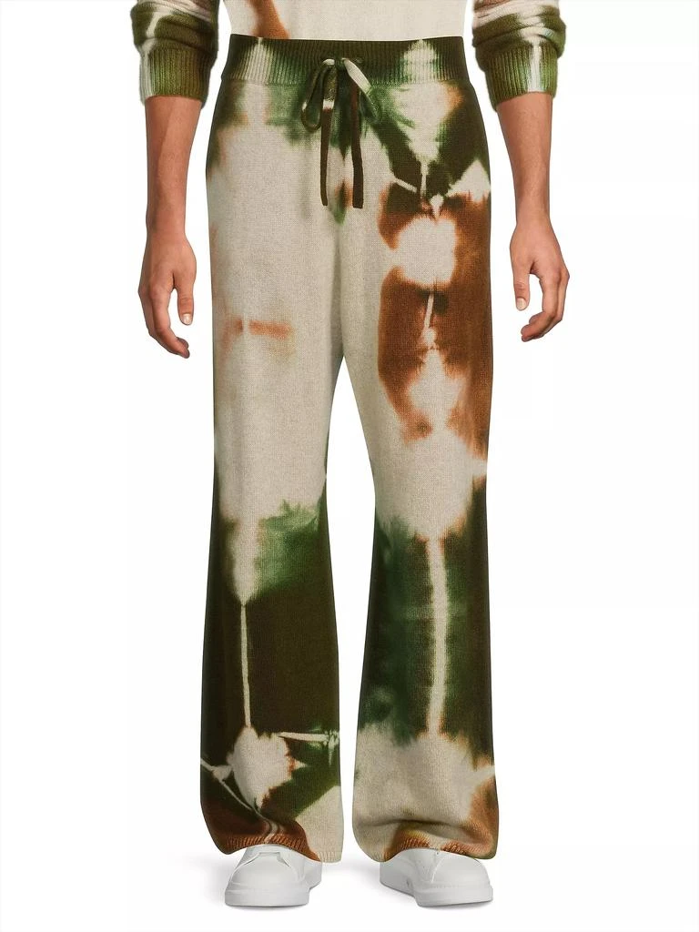 The Elder Statesman Rorschach Cashmere Lounge Pants 3