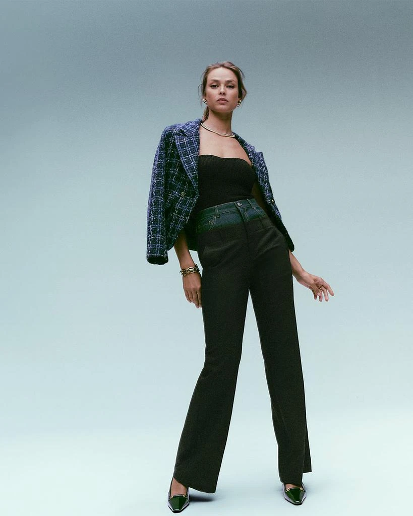 AQUA Tweed Blazer - Exclusive 10