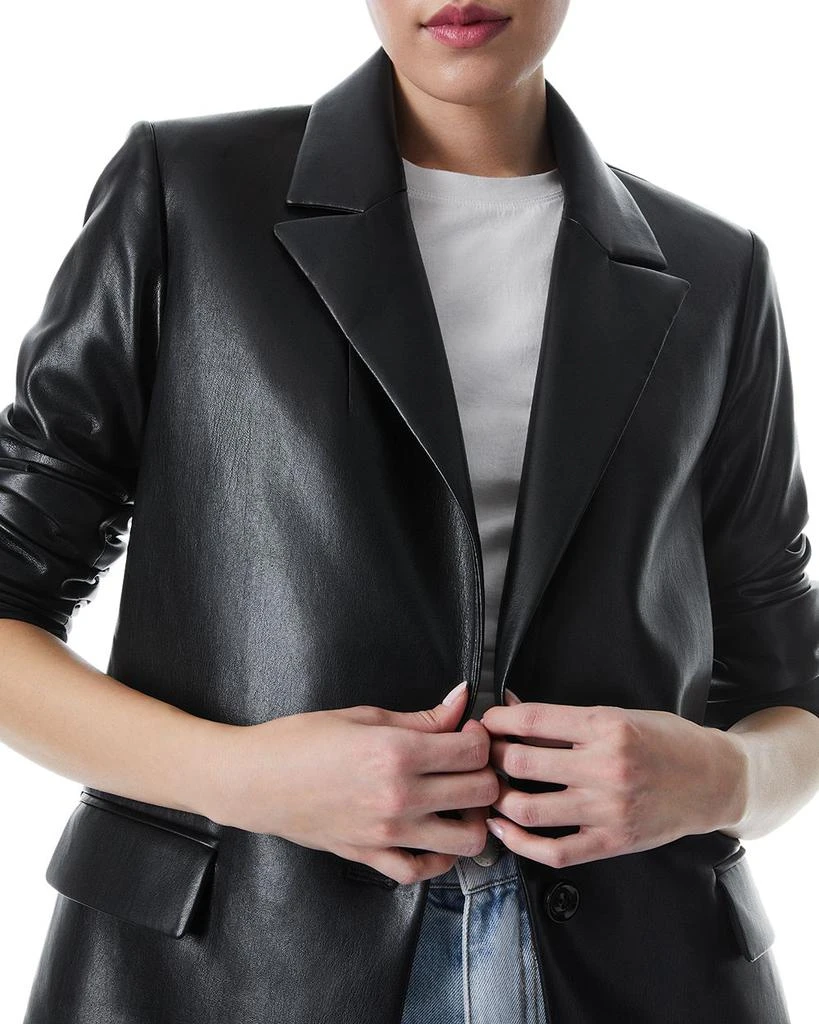Alice + Olivia Denny Faux Leather Jacket 4