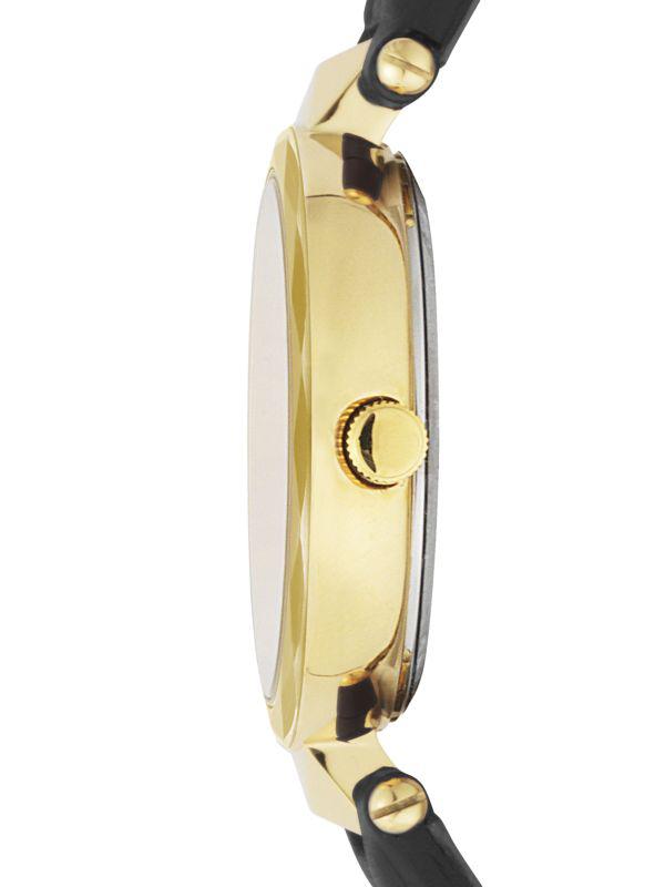 Versus Versace Covent Garden Petite 32MM Leather-Strap Watch