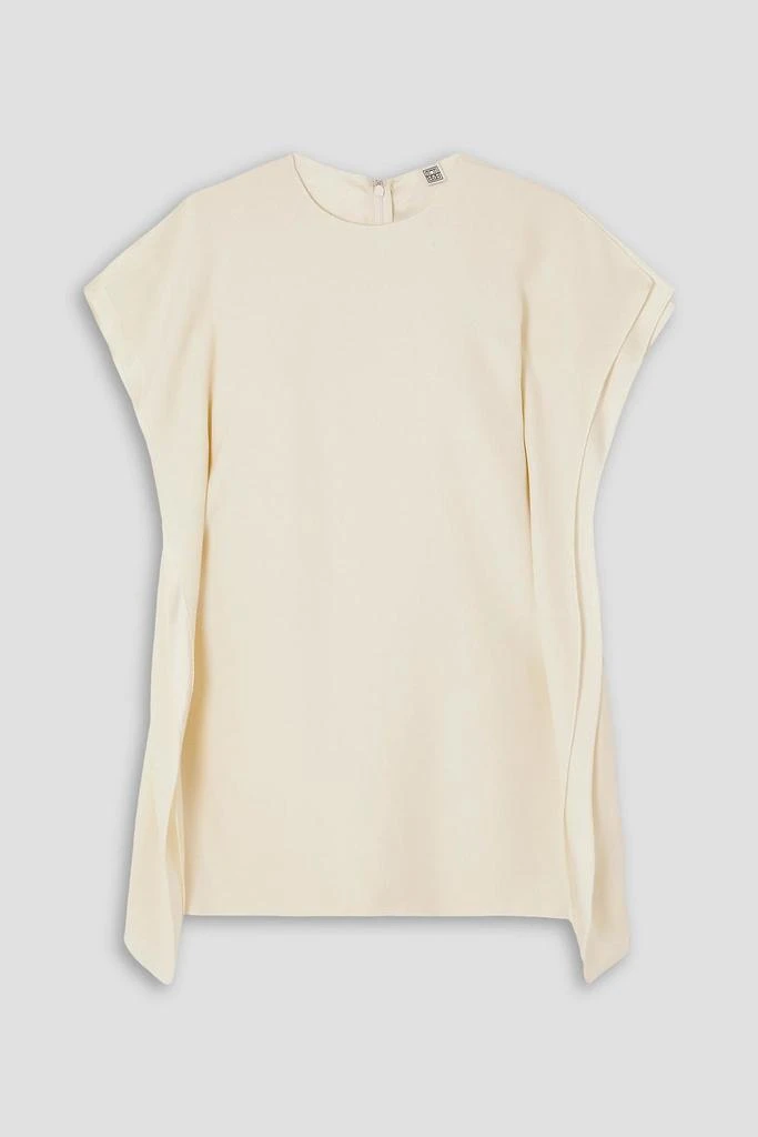 Totême Draped crepe top 1
