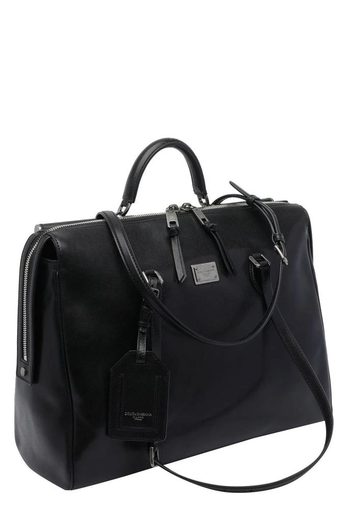 Dolce & Gabbana Dolce & Gabbana Vittoria Logo Plaque Bag 3